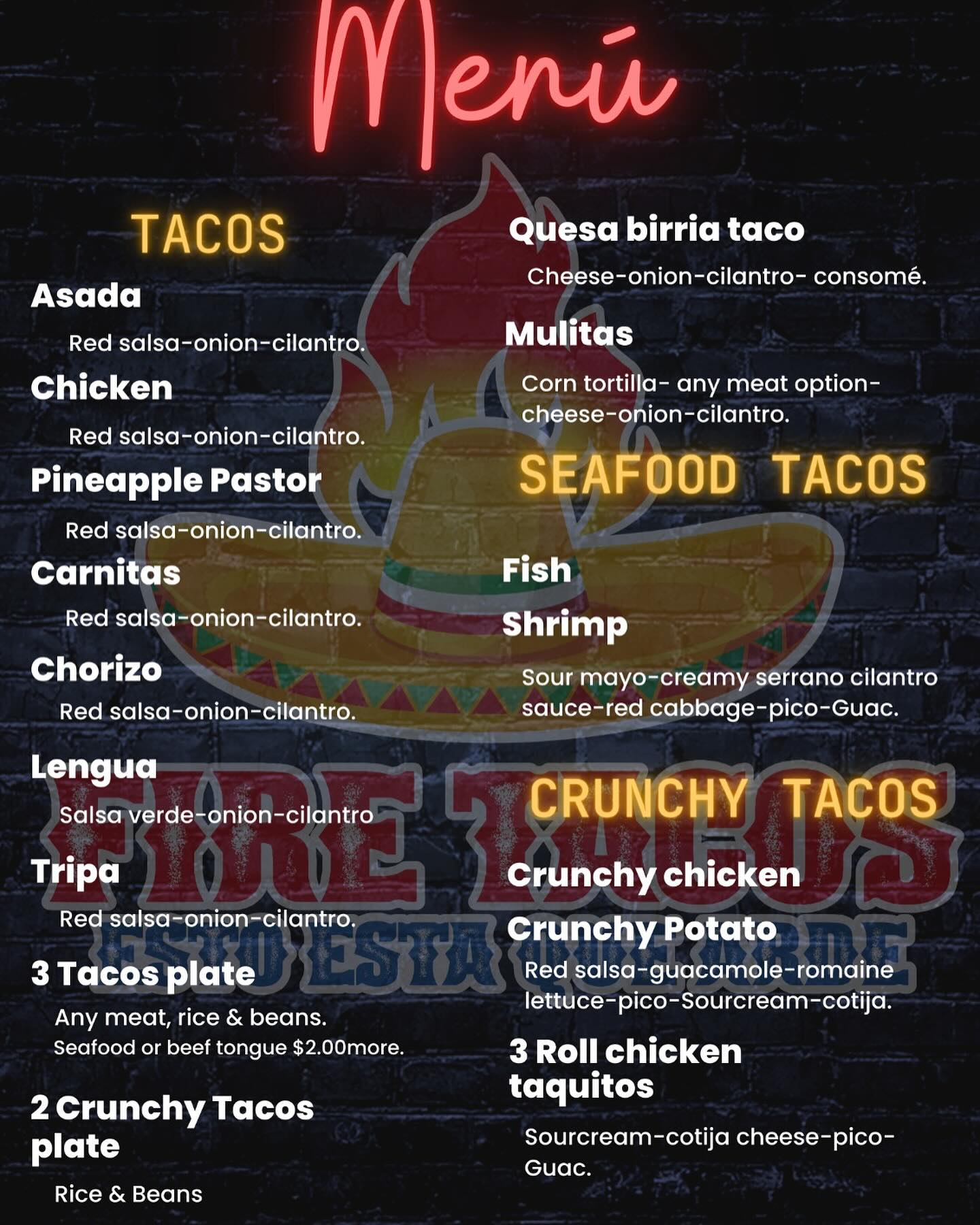 Fire Tacos | Las Vegas NV