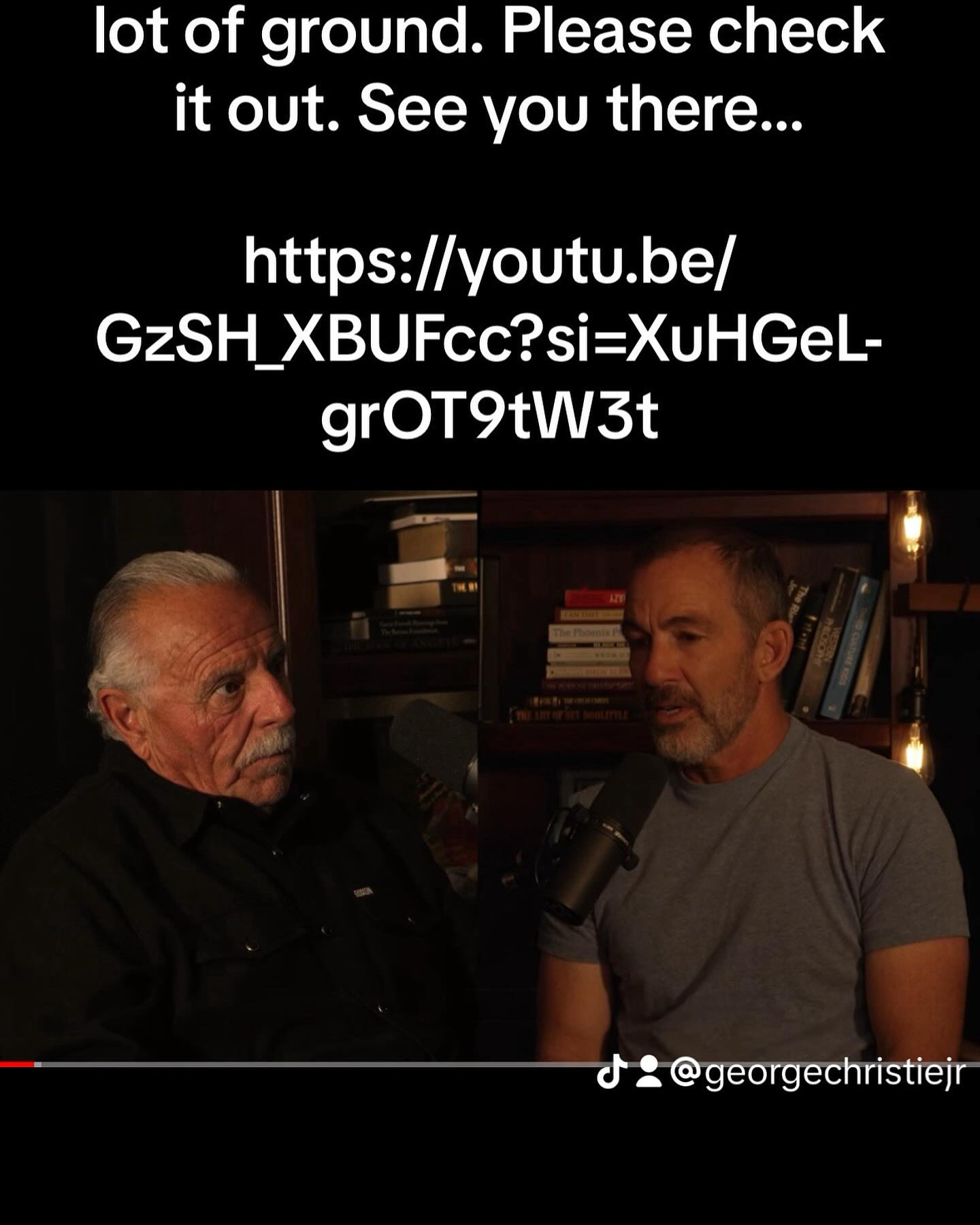George - Bryan Callen and I cover a lot of ground. Please check it out ...