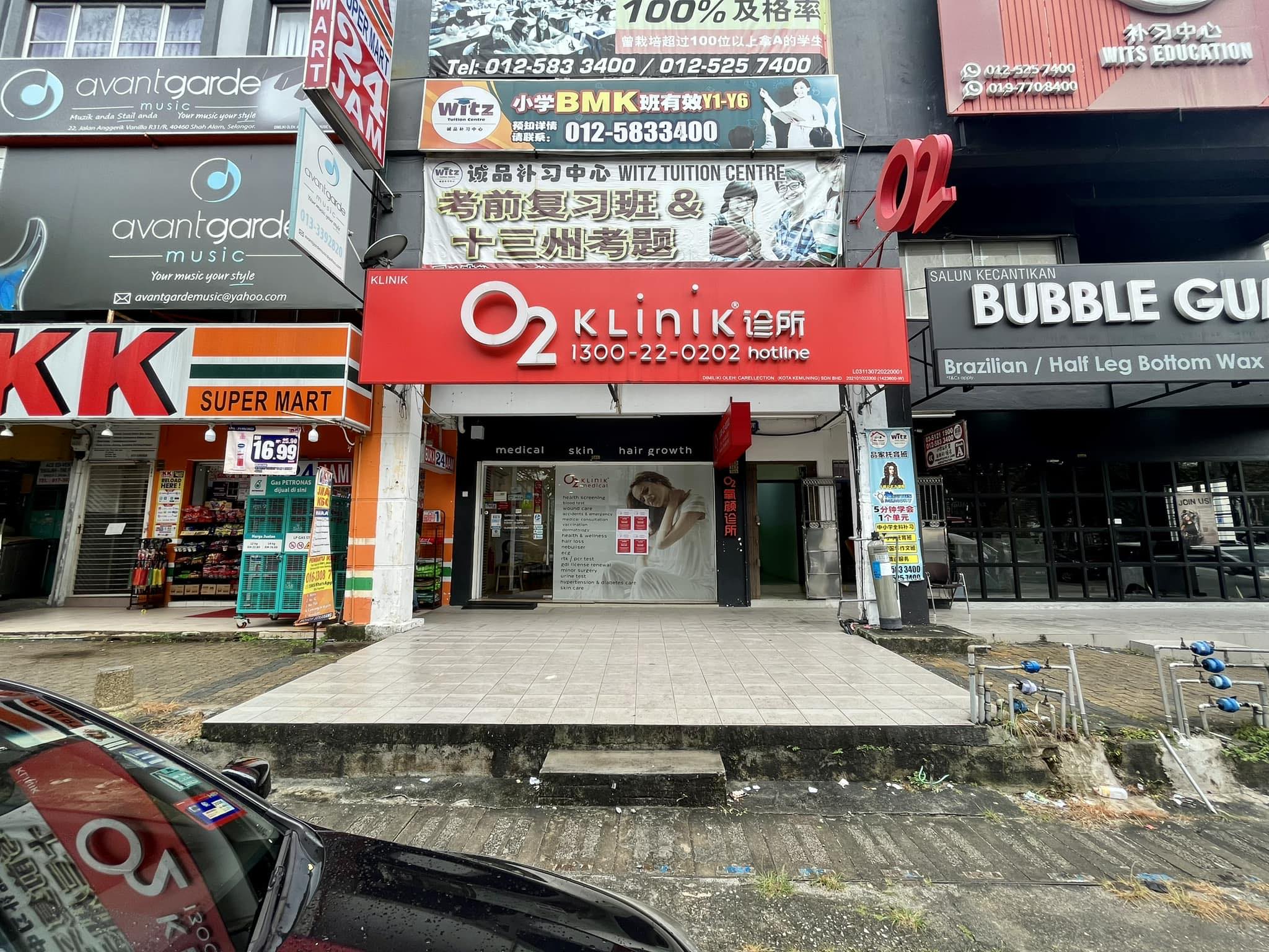 O2 Klinik Kota Kemuning | Shah Alam