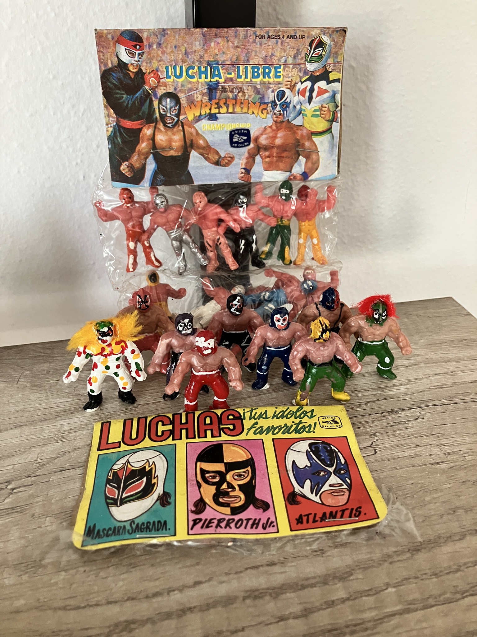 vintage mexican lucha libre toys for sale