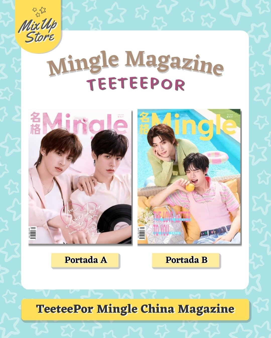 TeeteePor ] '名格Mingle' China Magazine 💫 🌈 Características y/o