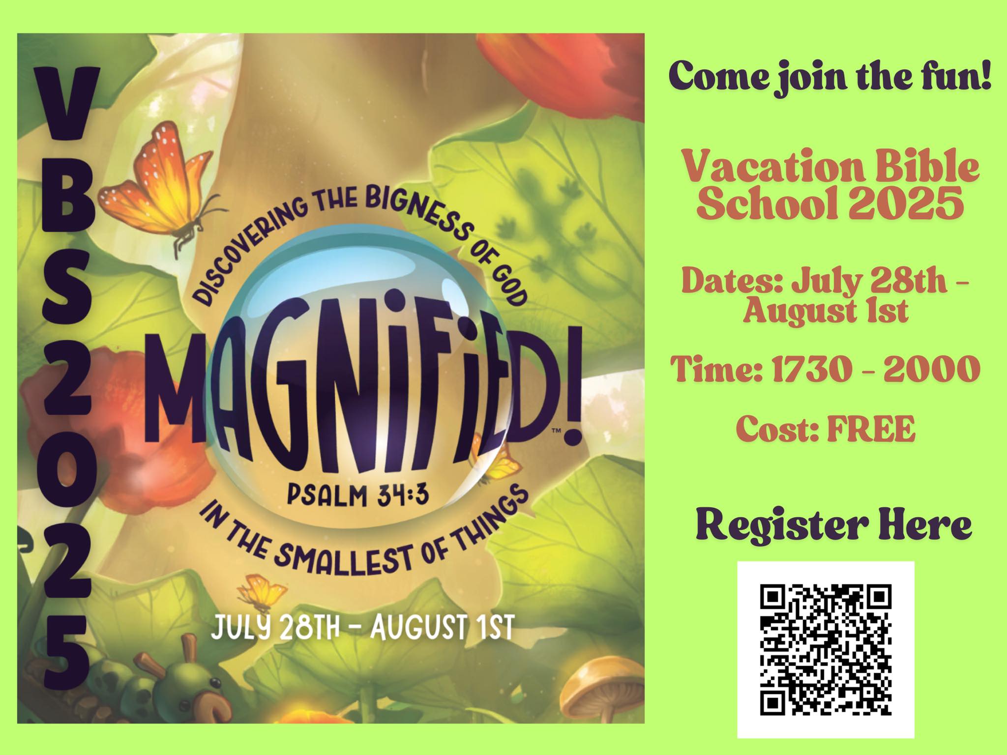 NAF - 🎉🌞 VBS Volunteers Needed! 🌞🎉 Vacation Bible School is coming this ...