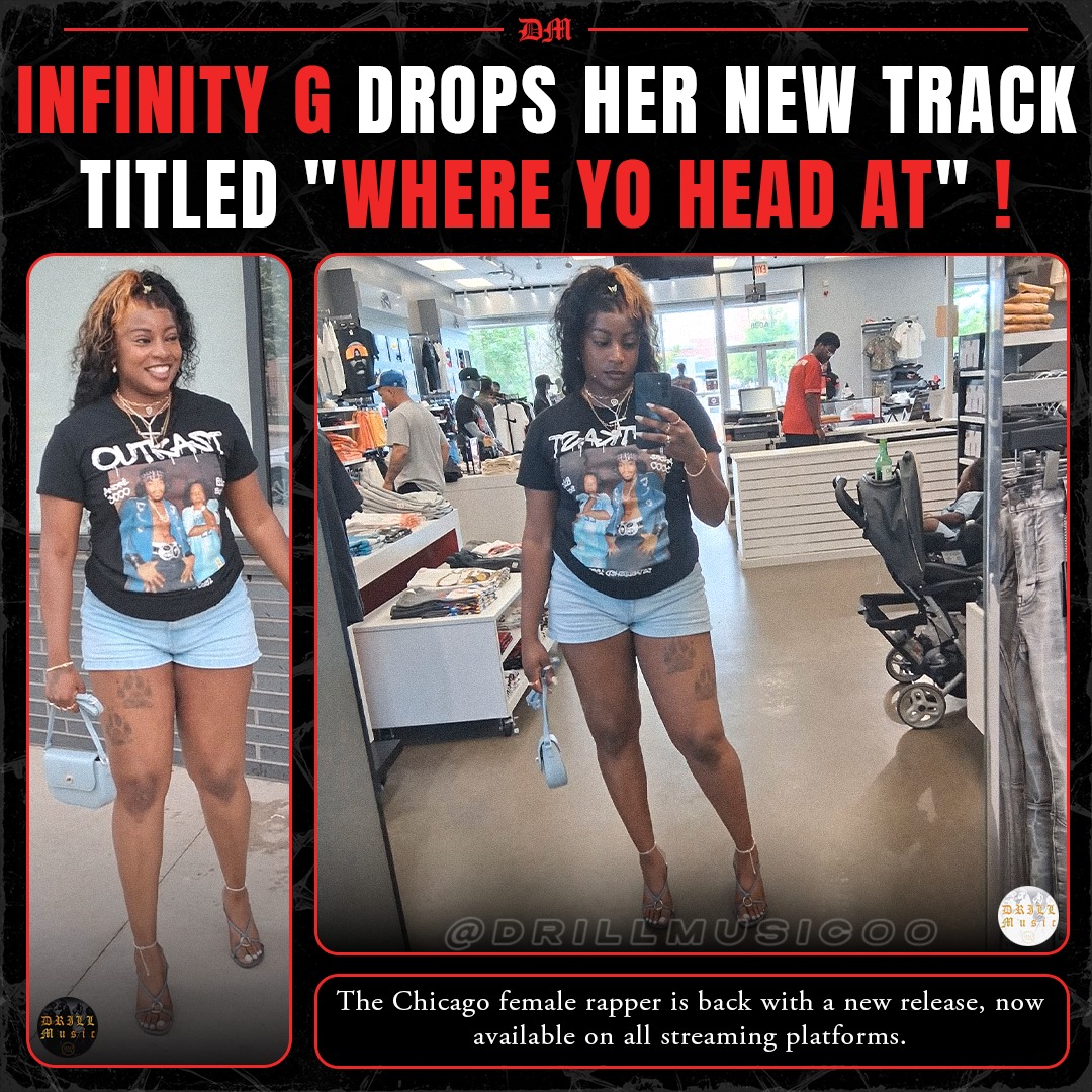 Chicago female rapper #InfinityG drops her new track 