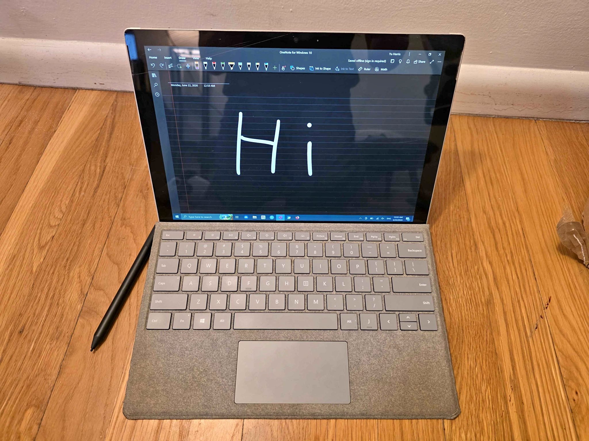 Surface pro 7, 10th gen i5, 8GB RAM 128GB SSD - Laptops - Acton 