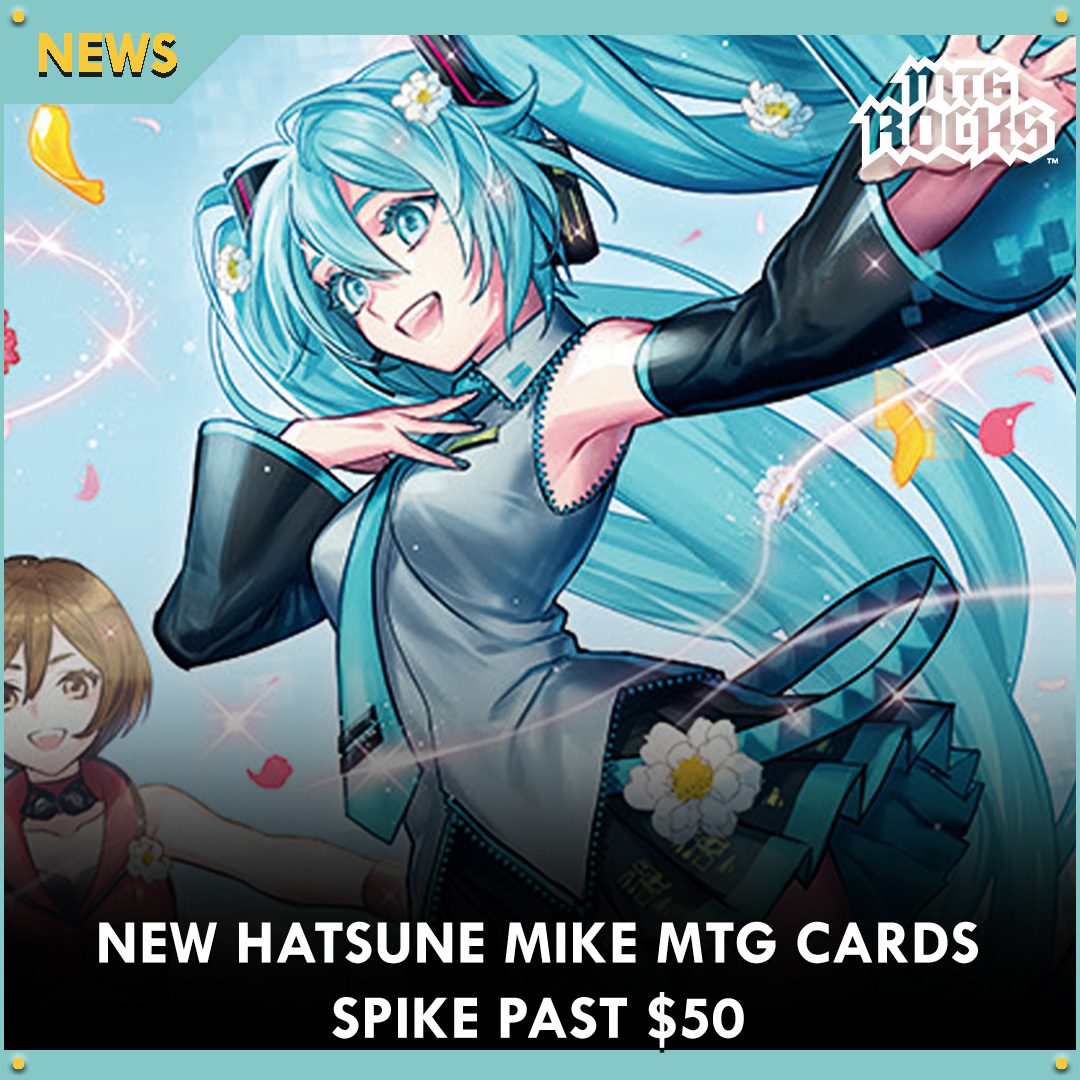 mtg hatsune miku cards Amazon.com: Ultra PRO 10th Anniversary - Flight Standard Gaming Playmat for Magic The Gathering, Card Games, Mousepad row seat to see the digital sensation perform at your game table. MTG's new Hatsune Miku cards