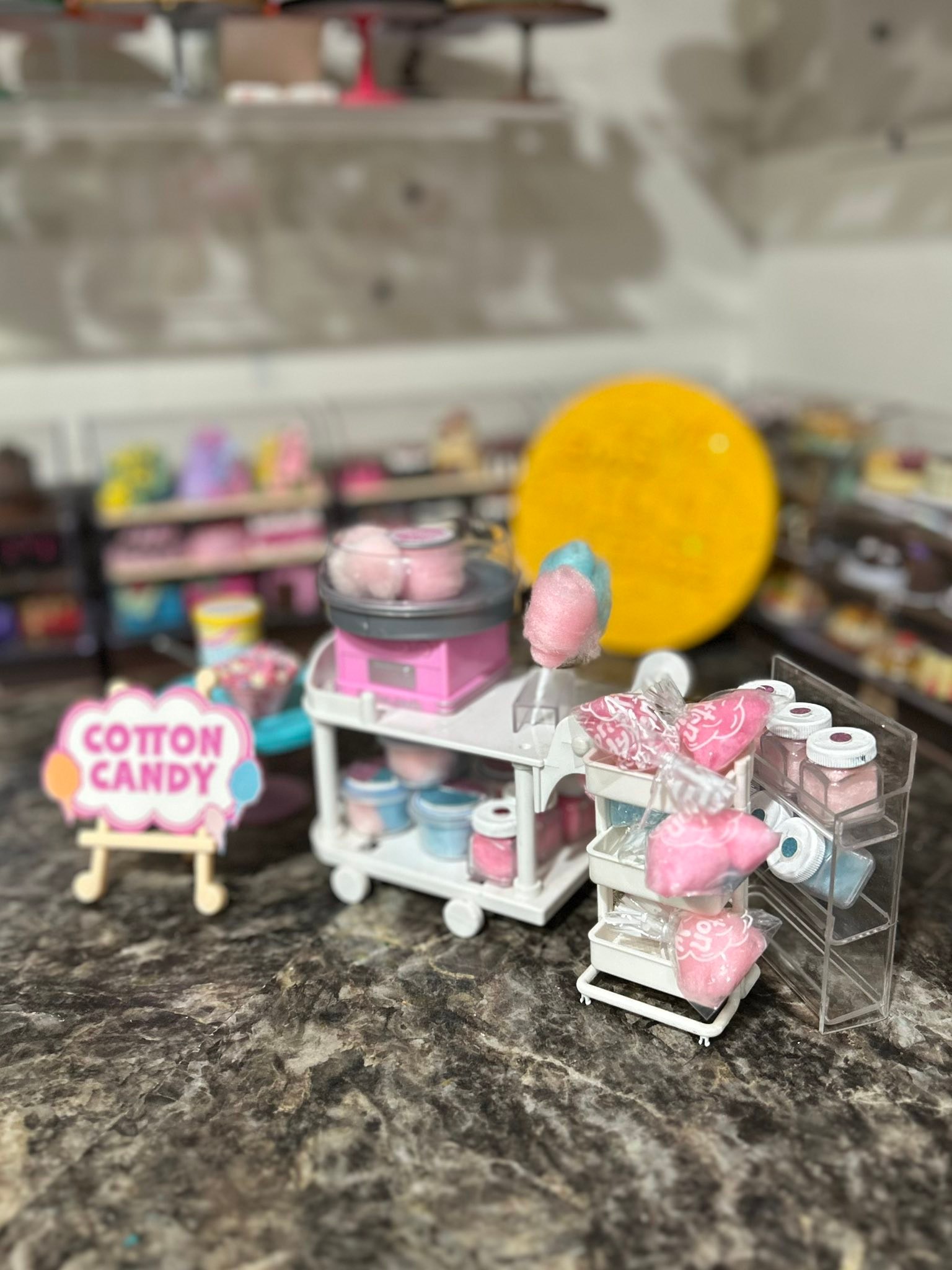 Finally got the cotton candy display done…