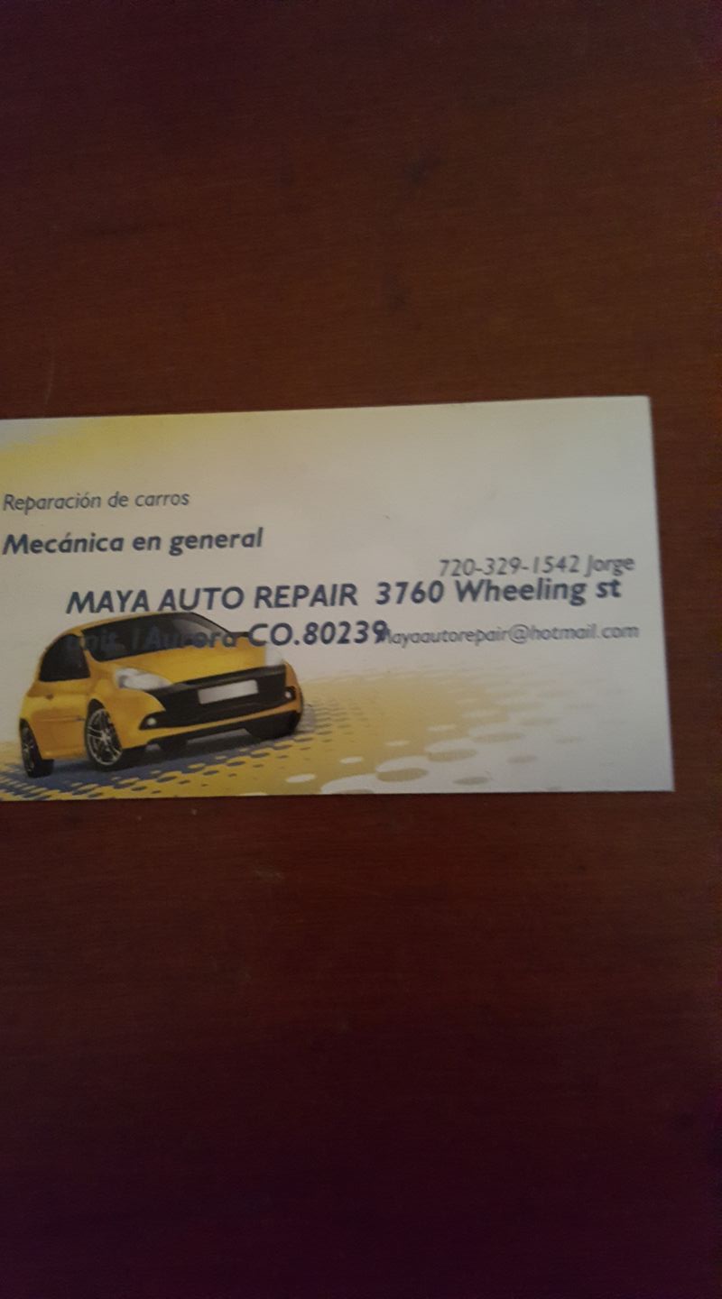 Maya Auto Repair | Aurora CO