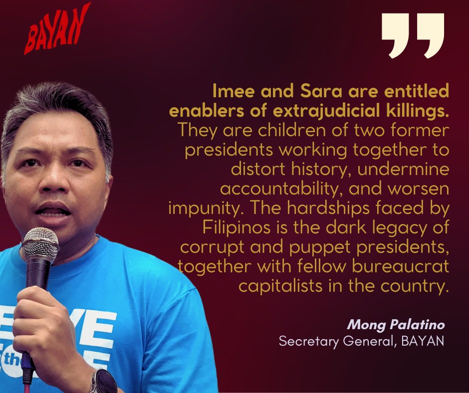 BAYAN - ITIM is apt reference to the pwersa ng kadiliman at pwersa ng ...