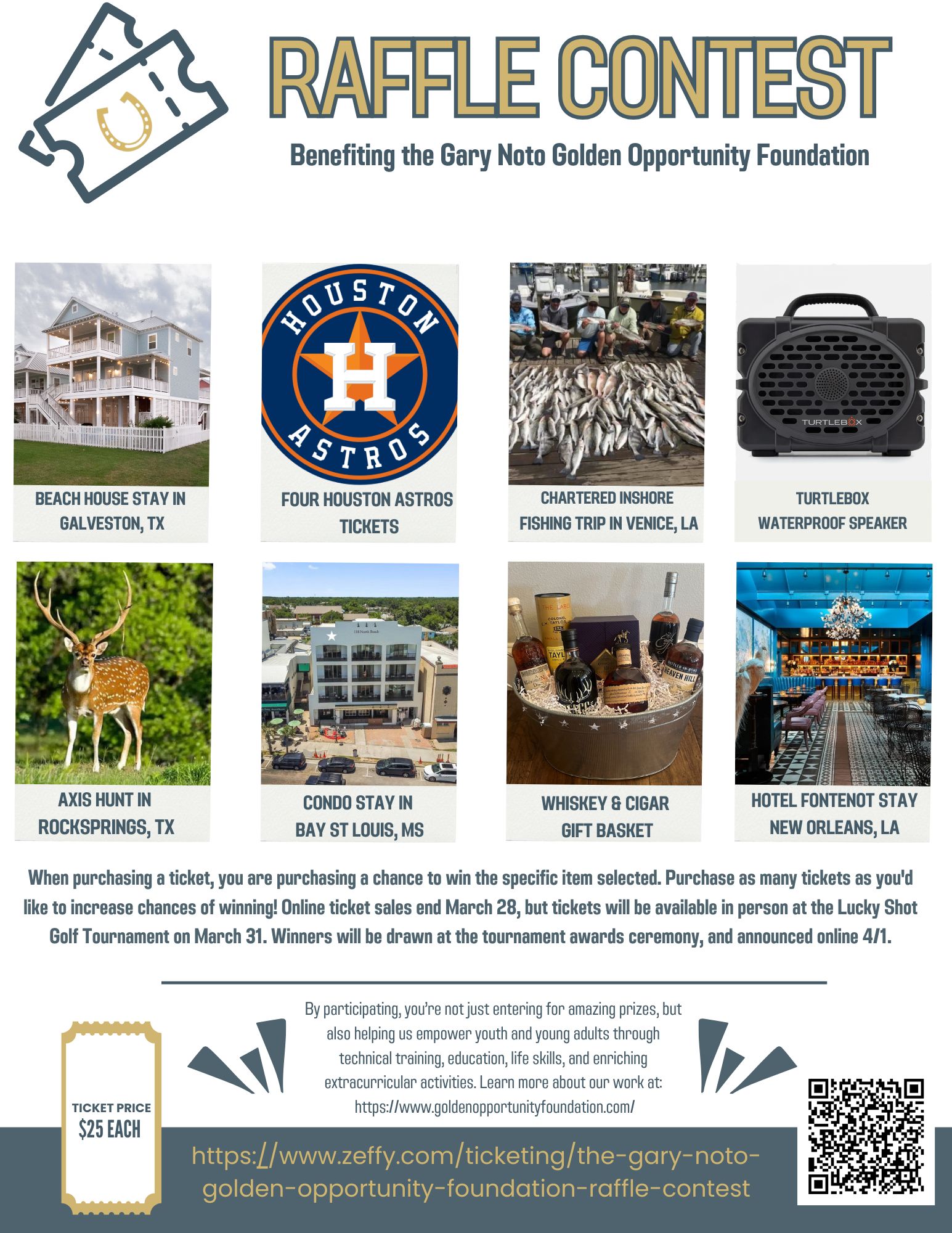 The Gary Noto Golden Opportunity Foundation | Facebook