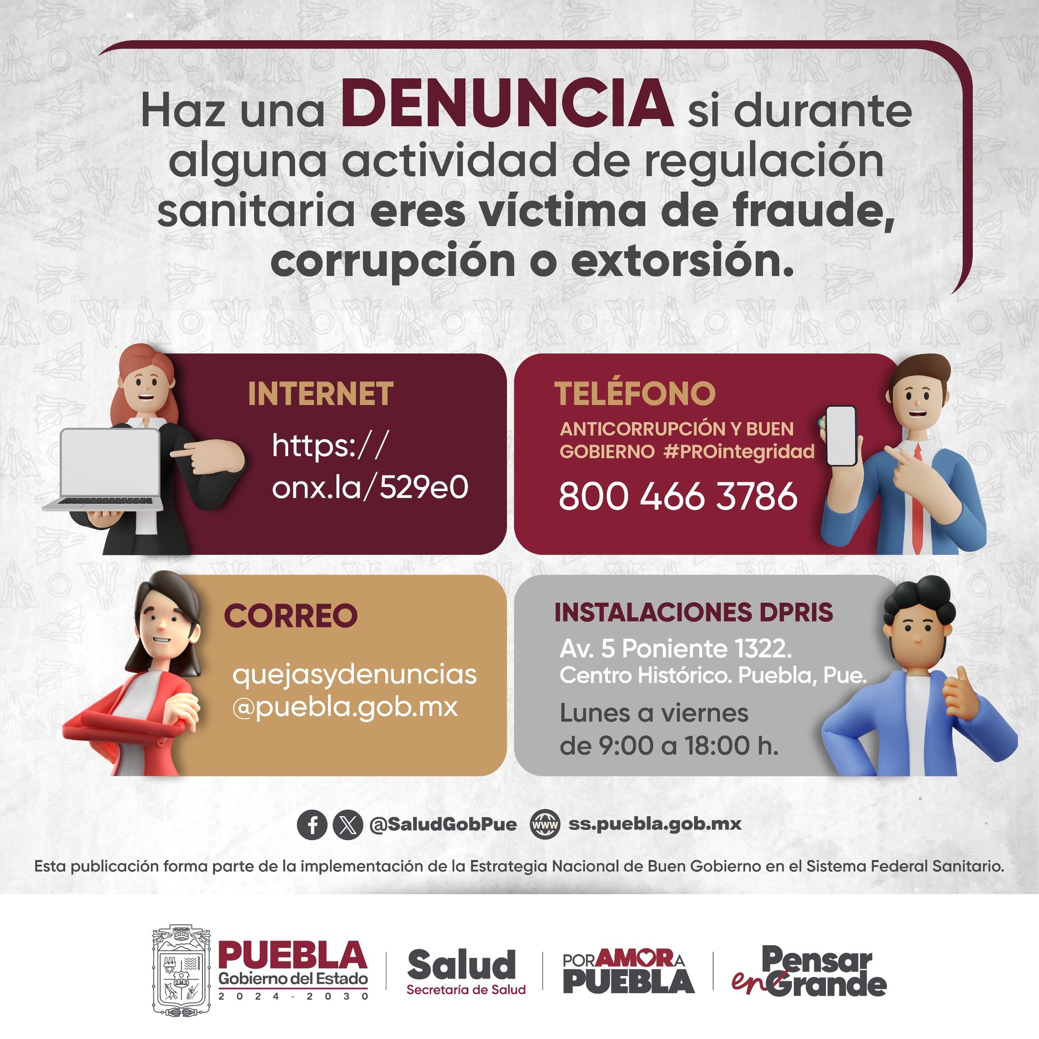 Secretaría - El Gobierno de Puebla, a través de la DPRIS y en ...