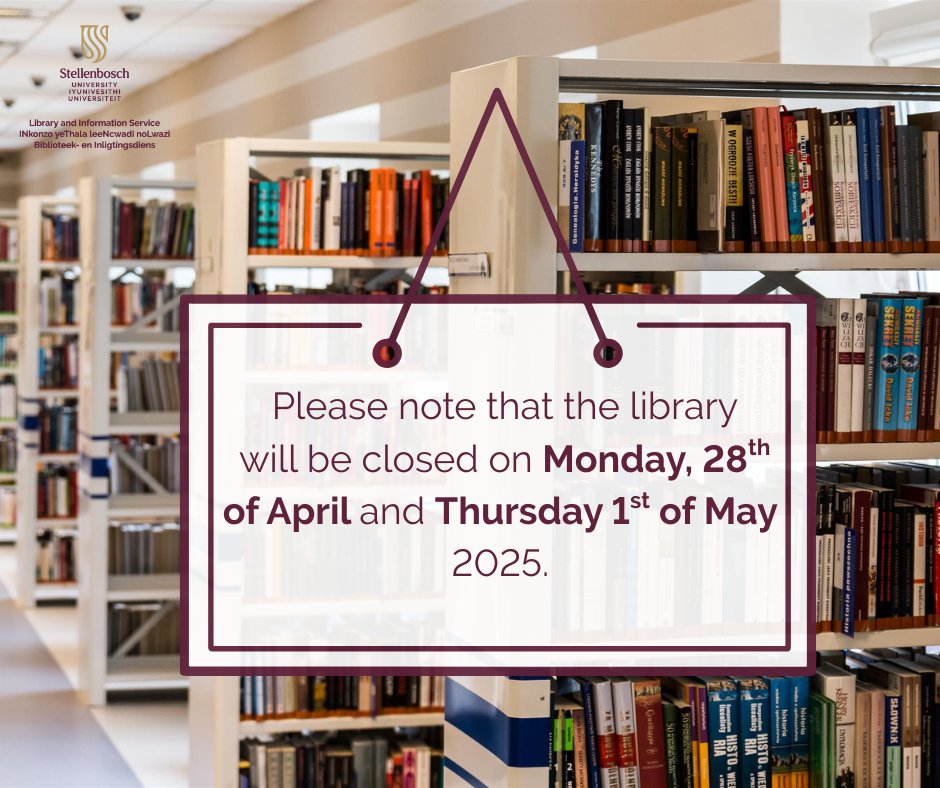 Engineering and Forestry Library SUN | Stellenbosch University