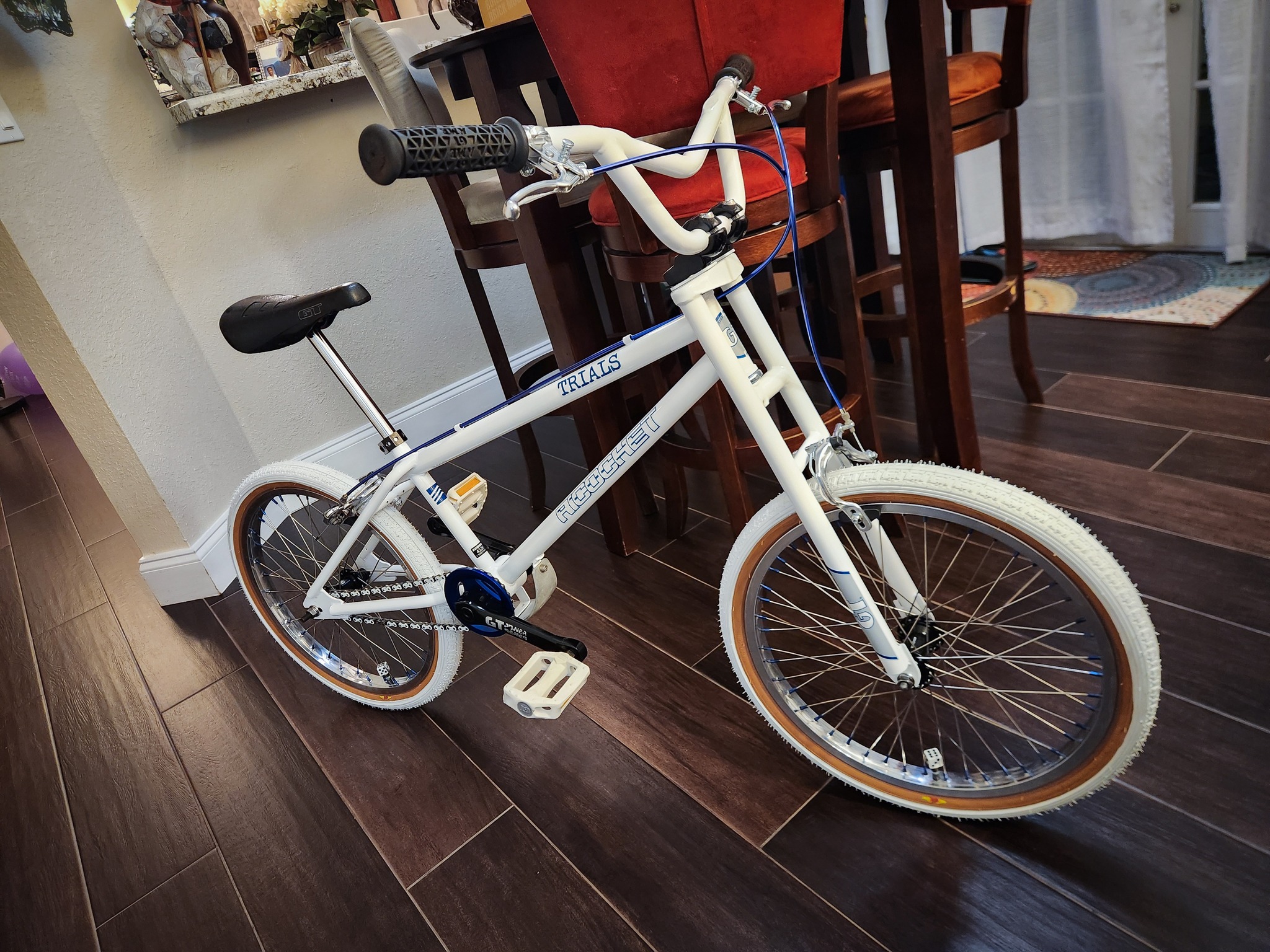 Custom '88 GT Ricochet BMX with Advan sprocket