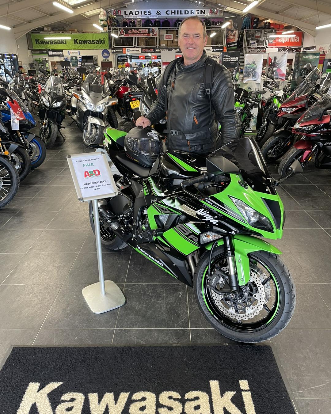 💚 2026 ZX636R — ARRIVED IN ITS BEAUTIFUL SIGNATURE GREEN! 💚Huge