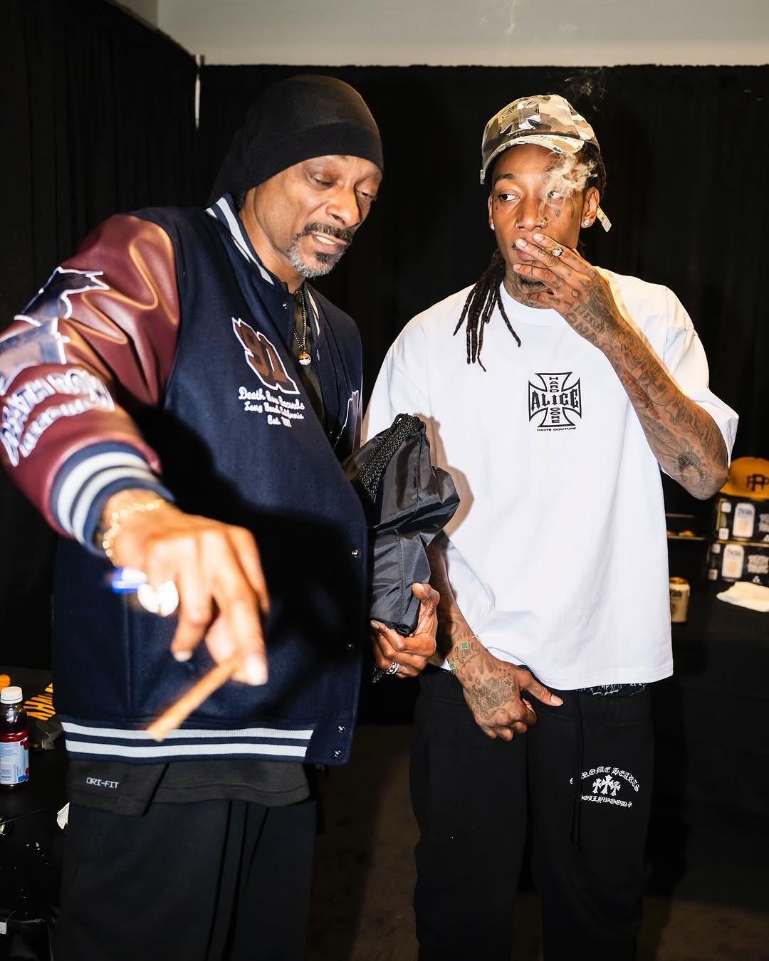Snoop Dogg & Wiz Khalifa link up in Pittsburgh