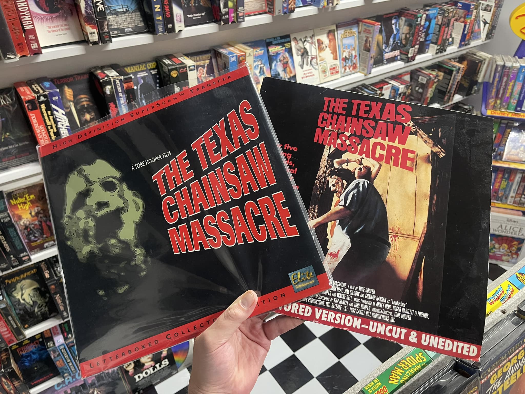 A couple different versions of this horror classic on Laserdisc