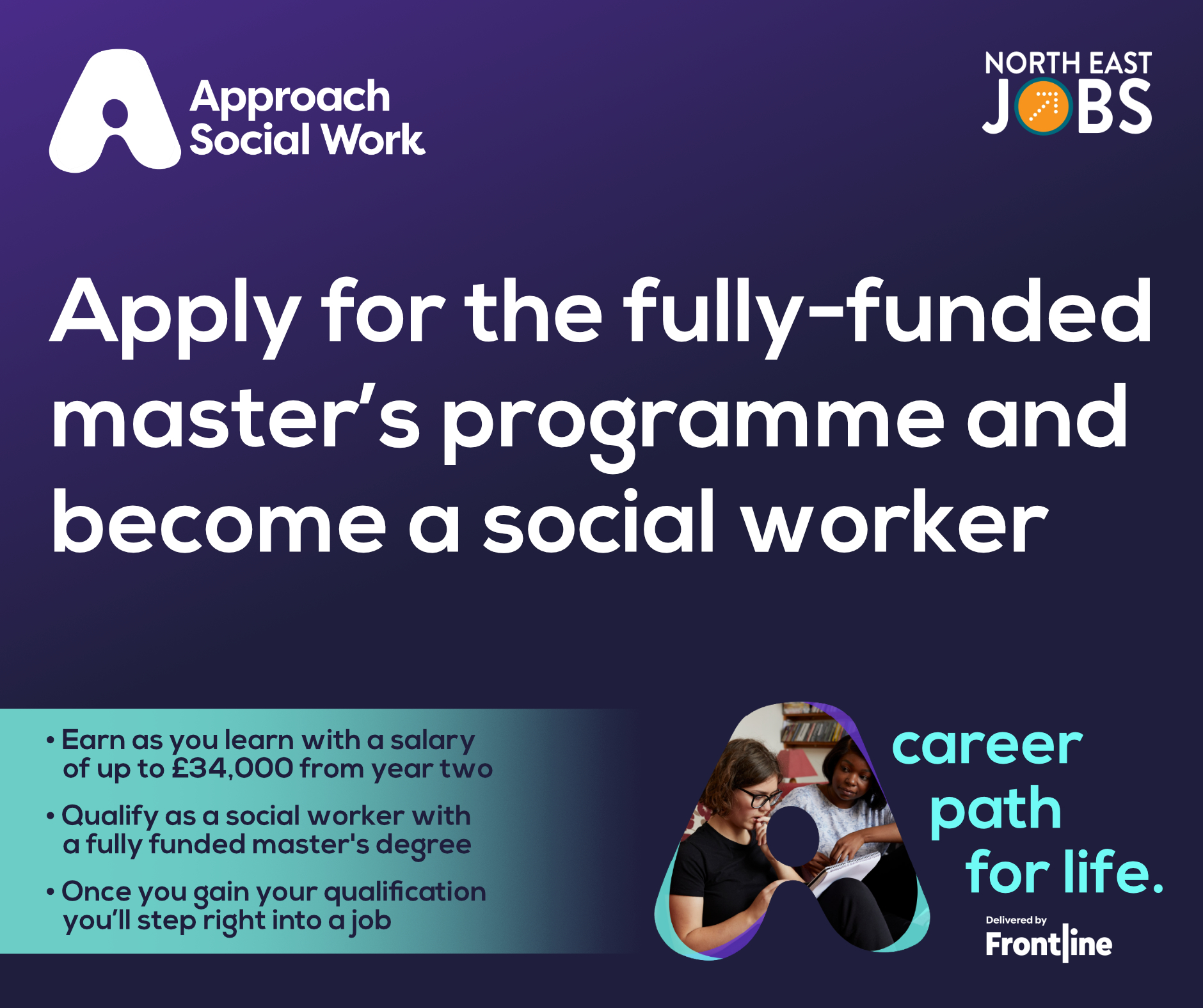 North - Applications are once again open for the Approach Social Work ...