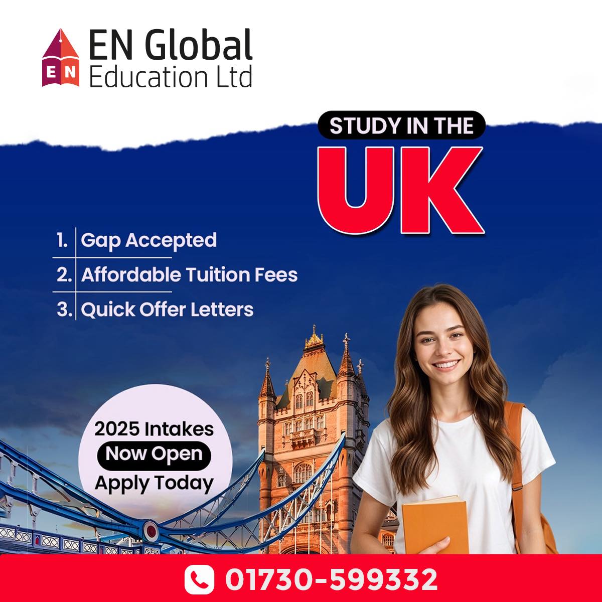 🎓 STUDY IN THE UK – 2025... - EN Global Education Ltd. | Facebook