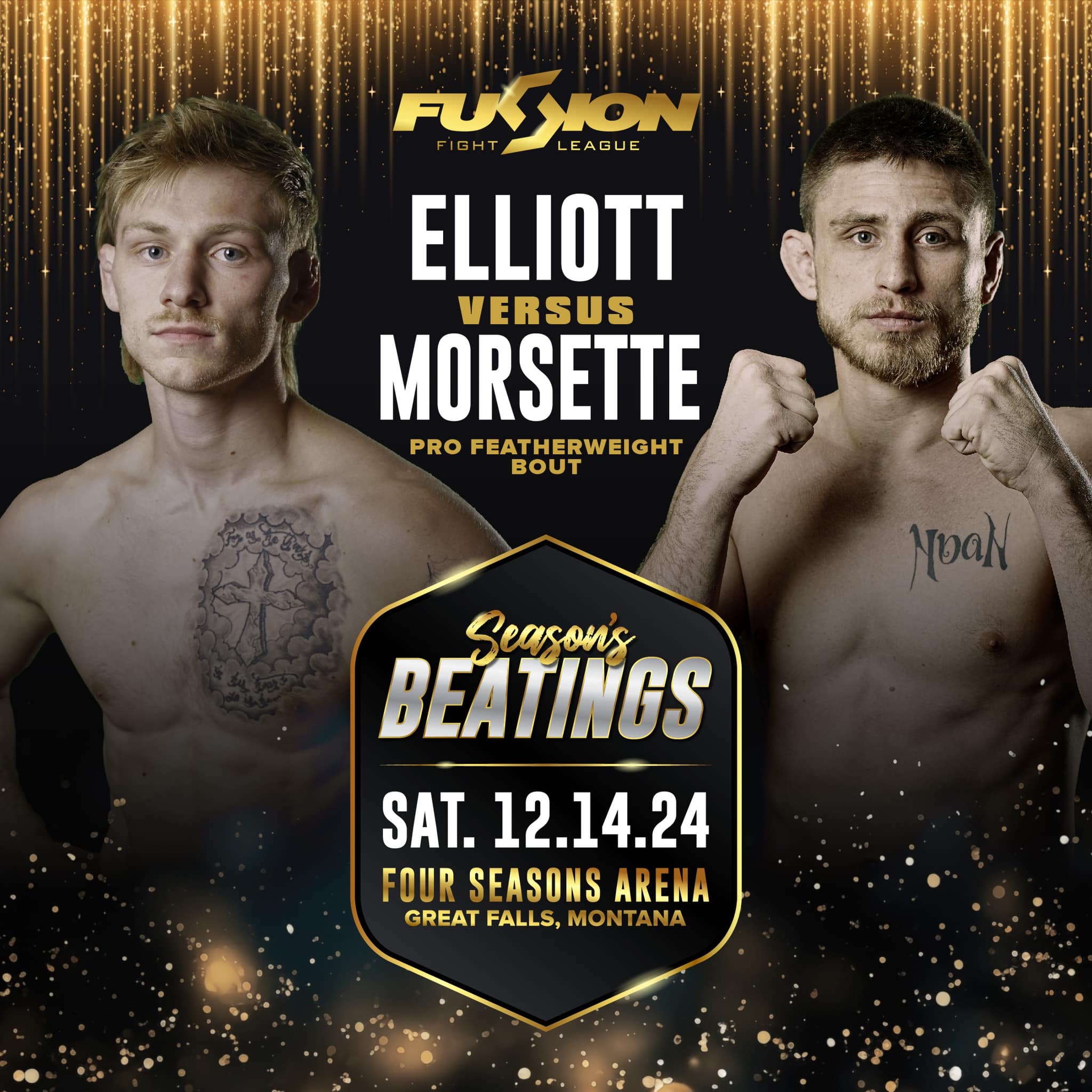 Interim title fight in Great Falls on December 14th