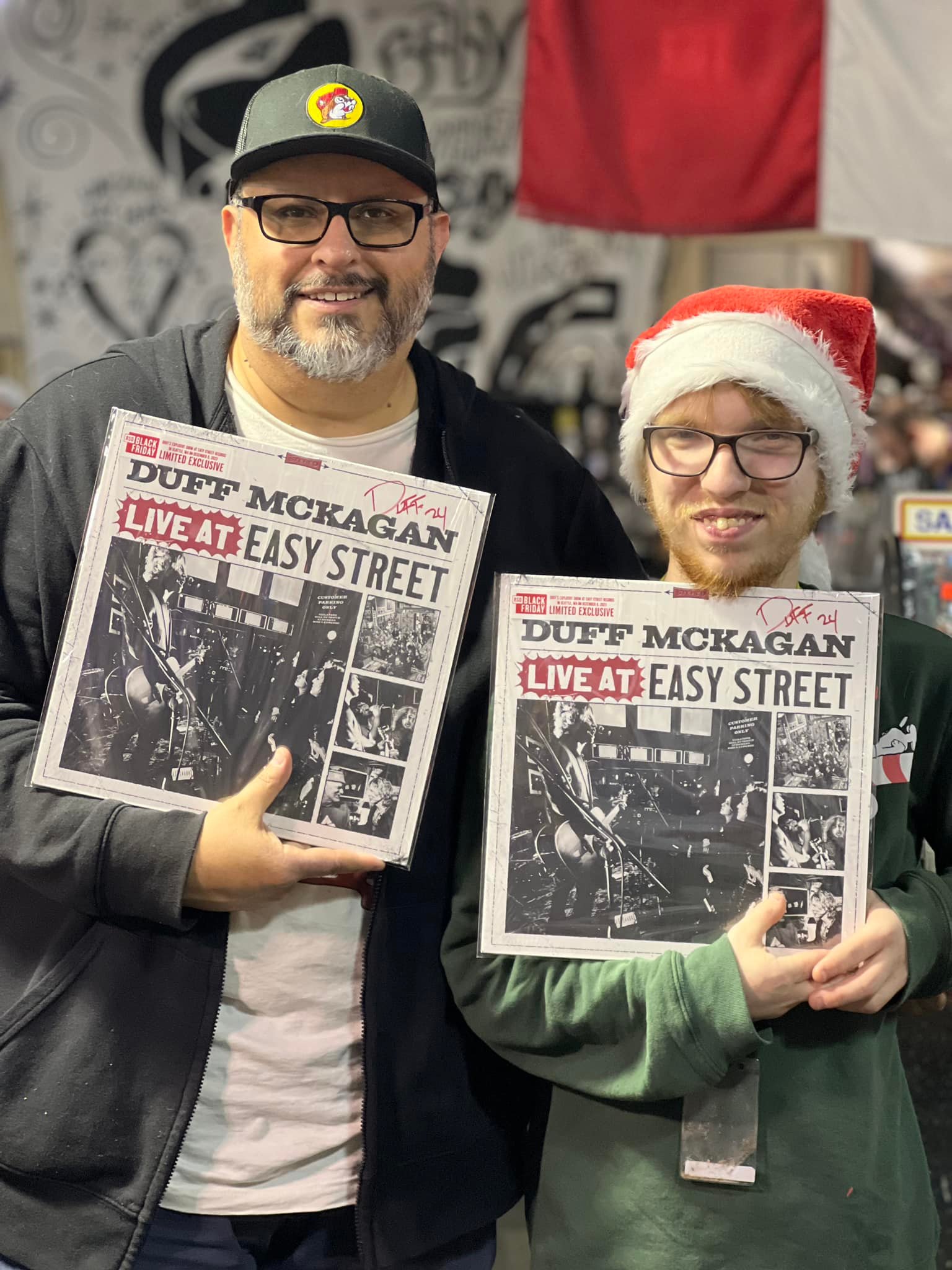 Thanks to our Easy Street Records family, we obtained a few 