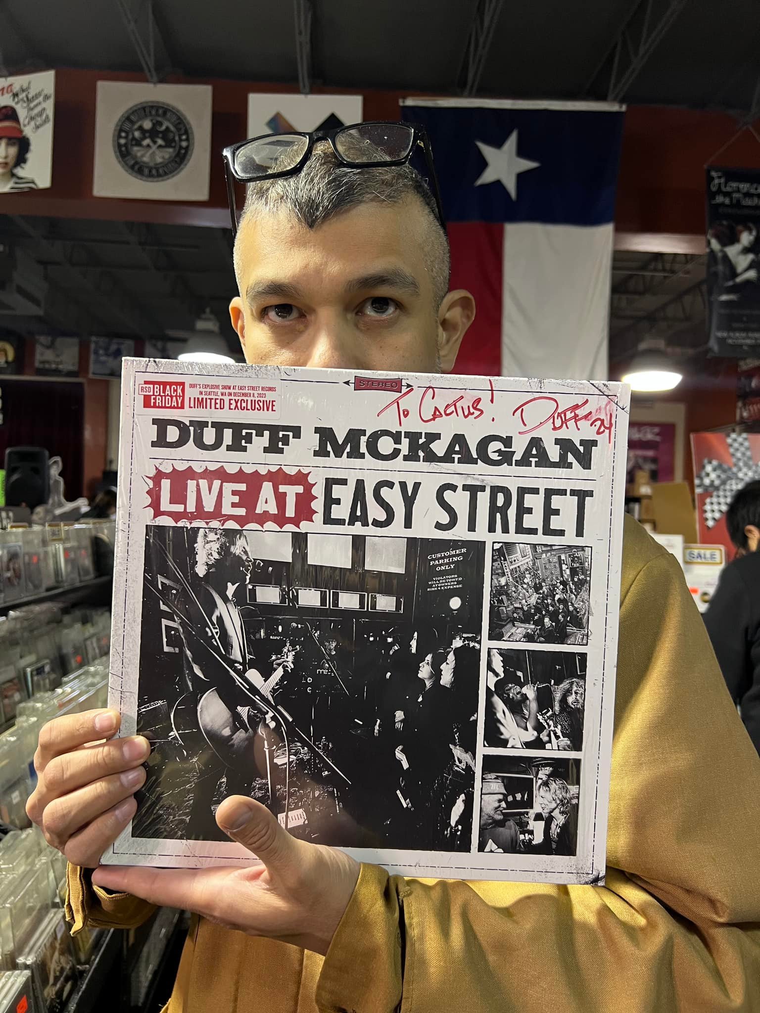 Thanks to our Easy Street Records family, we obtained a few 