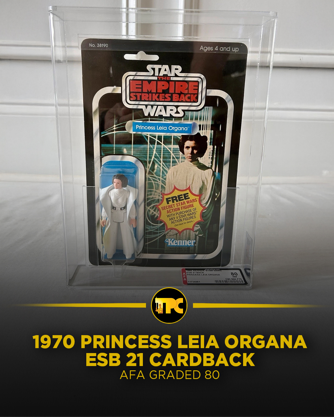 It's a stunner…': Cardboard packaging for a Princess Leia Star