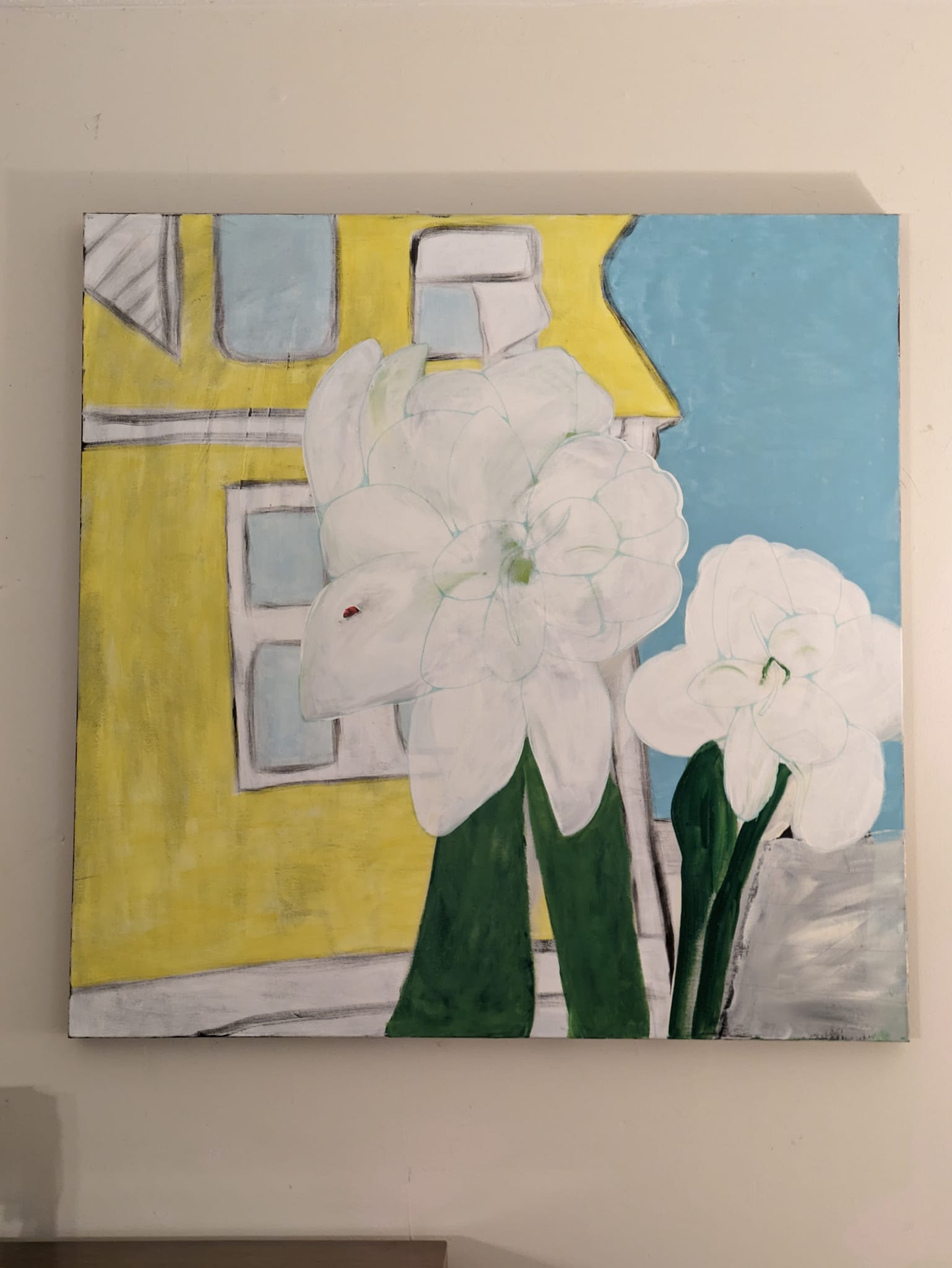 Ruth Allen draws and paints.