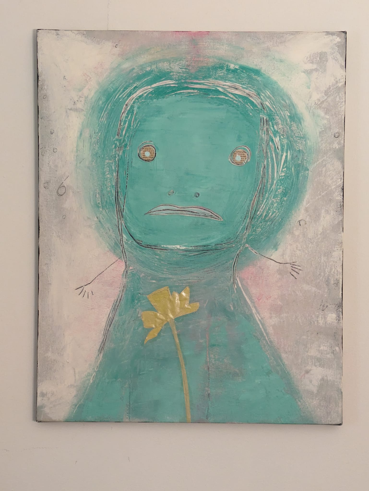 Ruth Allen draws and paints.