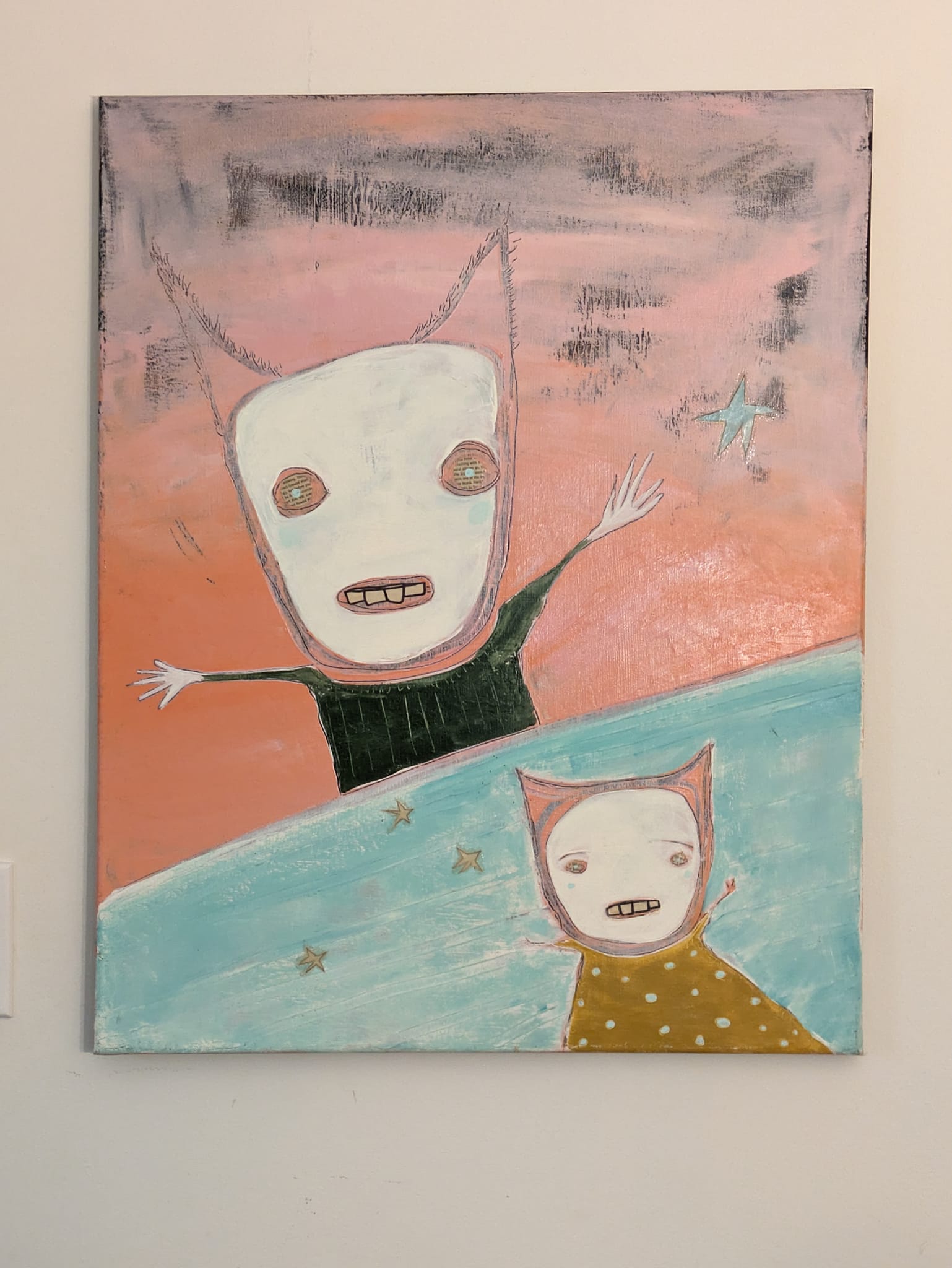 Ruth Allen draws and paints.