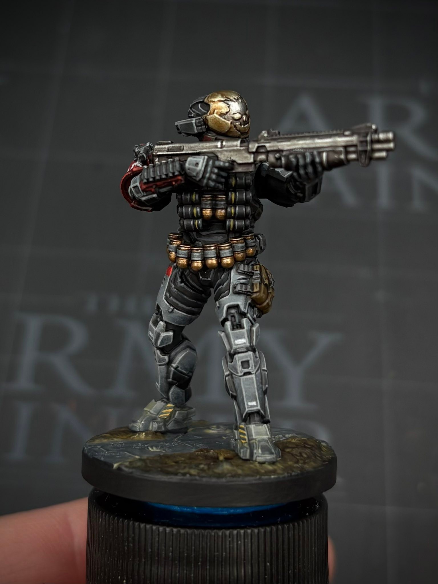 Custom Emile figure with game-accurate repaint and accessories