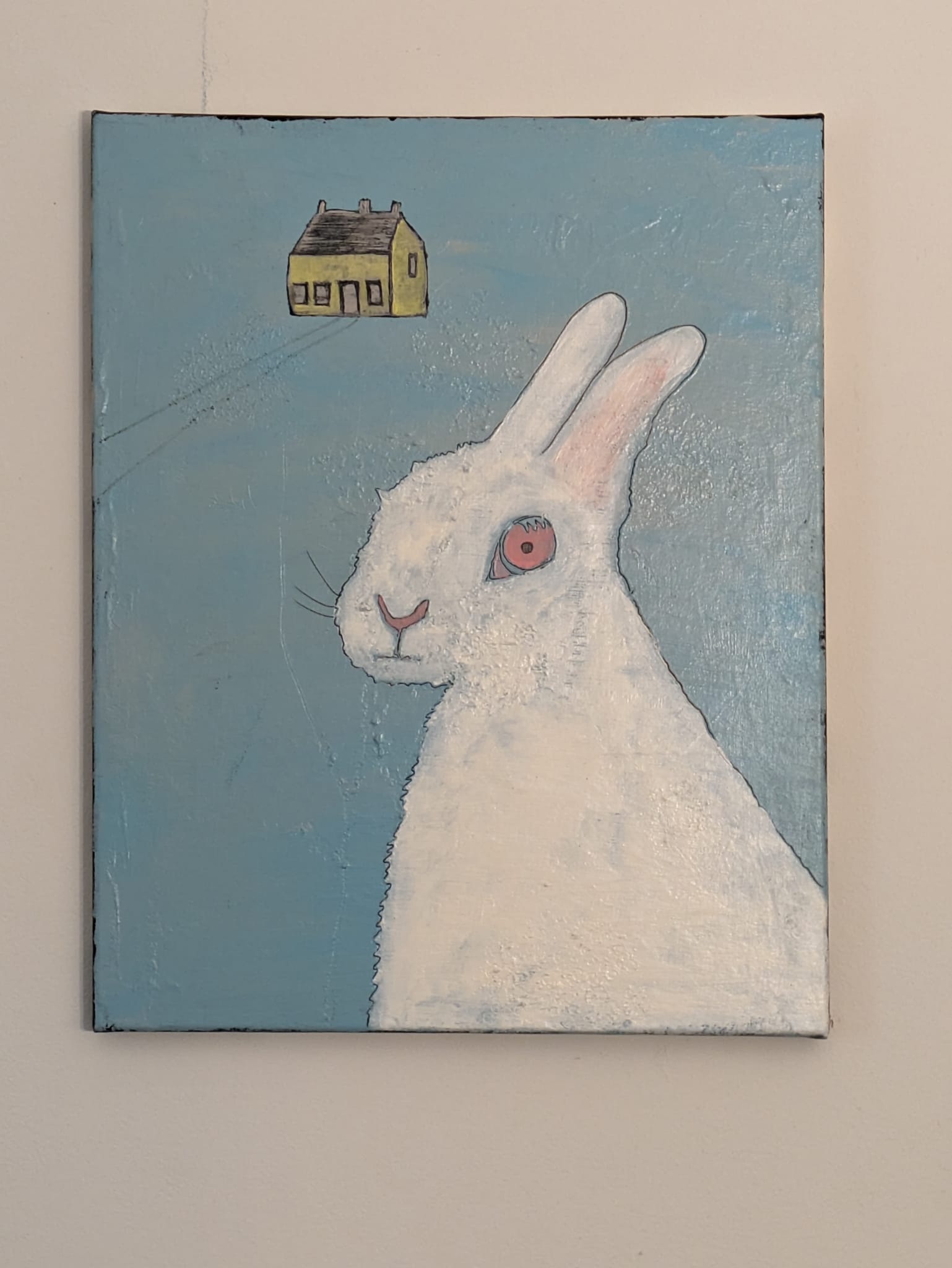 Ruth Allen draws and paints.