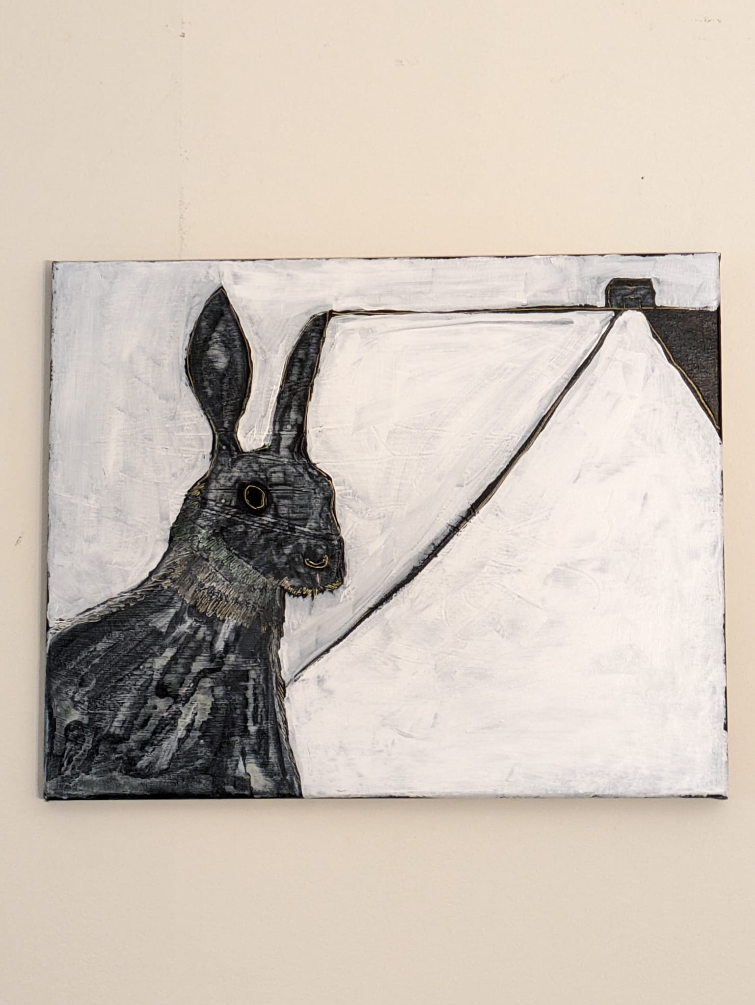 Ruth Allen draws and paints.