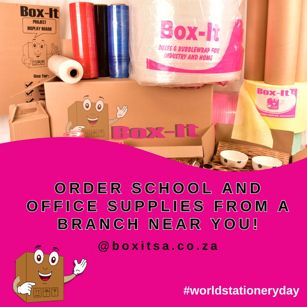 Box-It SA - Need cardboard? Markers? Tape? Bubble wrap?...