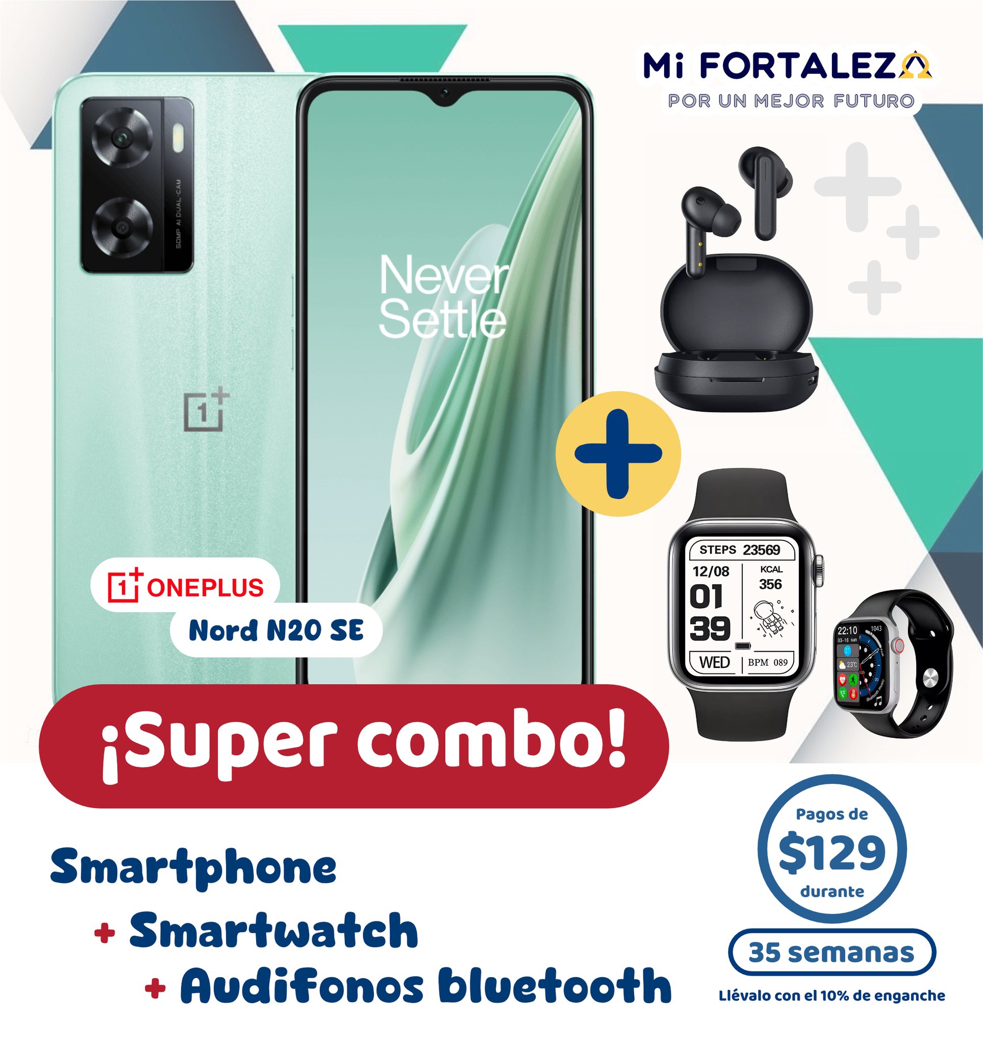 📱🎧 ¡Combo Tech Imperdible en... - Financiera Mi Fortaleza