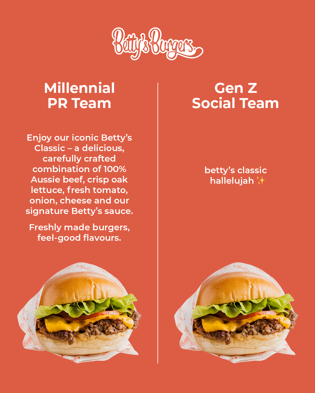 get two betty's classics for the price of one tomorrow hallelujah ✨