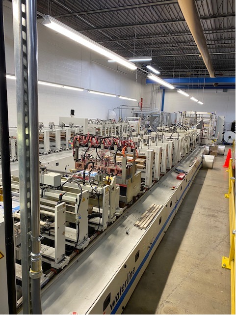 Our new stand-up pouch lines at... - C-P Flexible Packaging