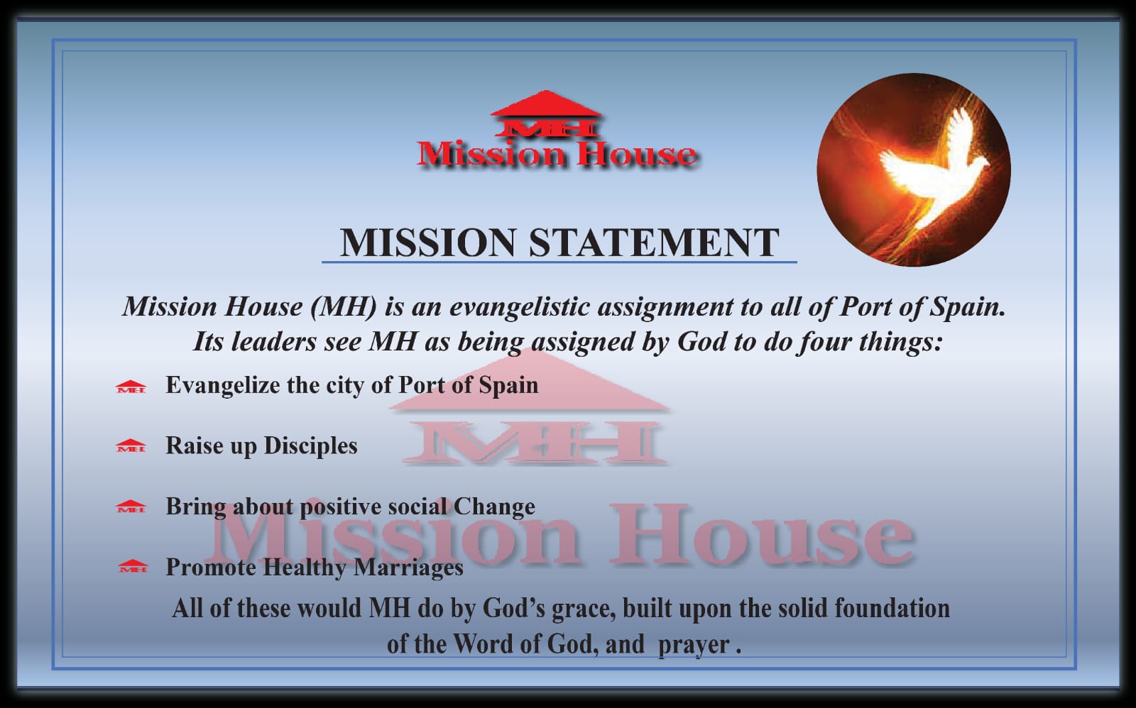 Mission House FRM | Port of Spain
