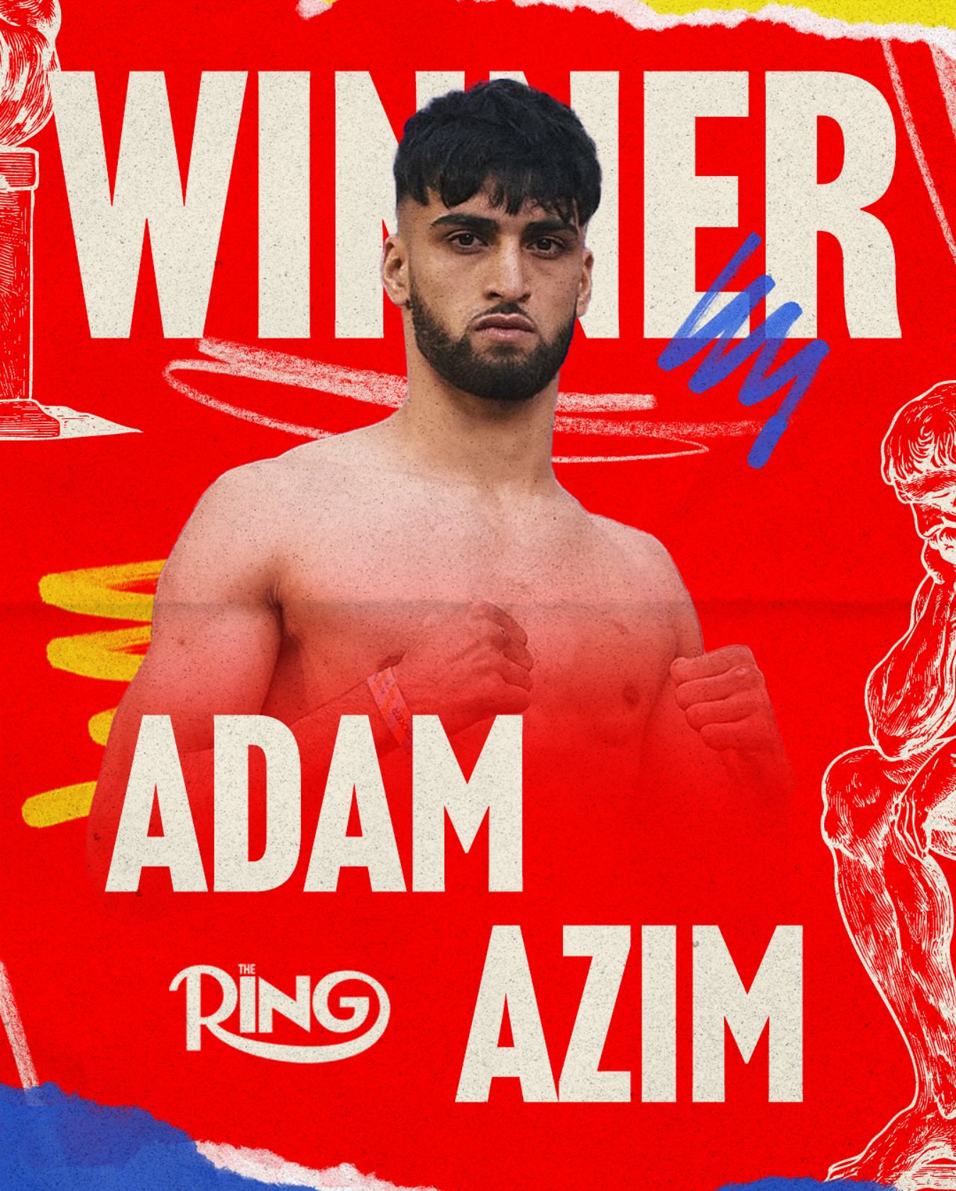 Ring - ‼️ Adam Azim stops Sergey Lipinets in round nine. #RingMagazine ...