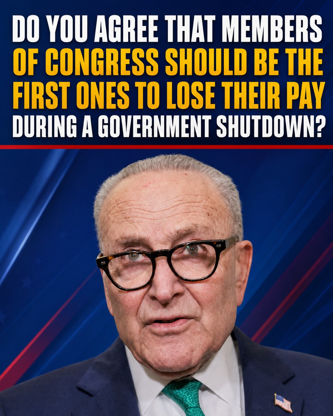 If Congress can't do its job and pass spending bills, why should
