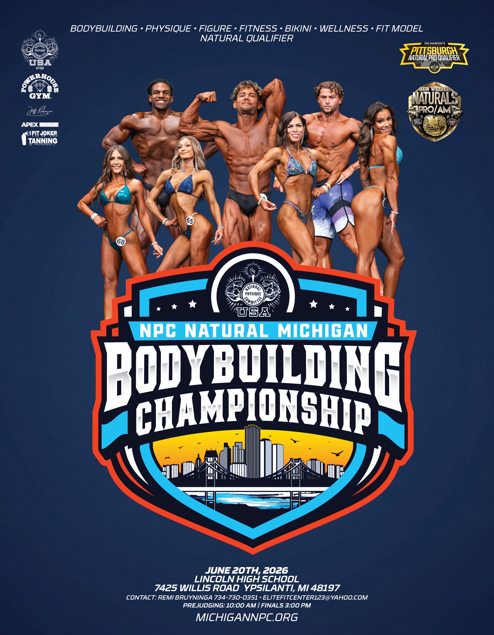 2026 NPC Natural Michigan Championships