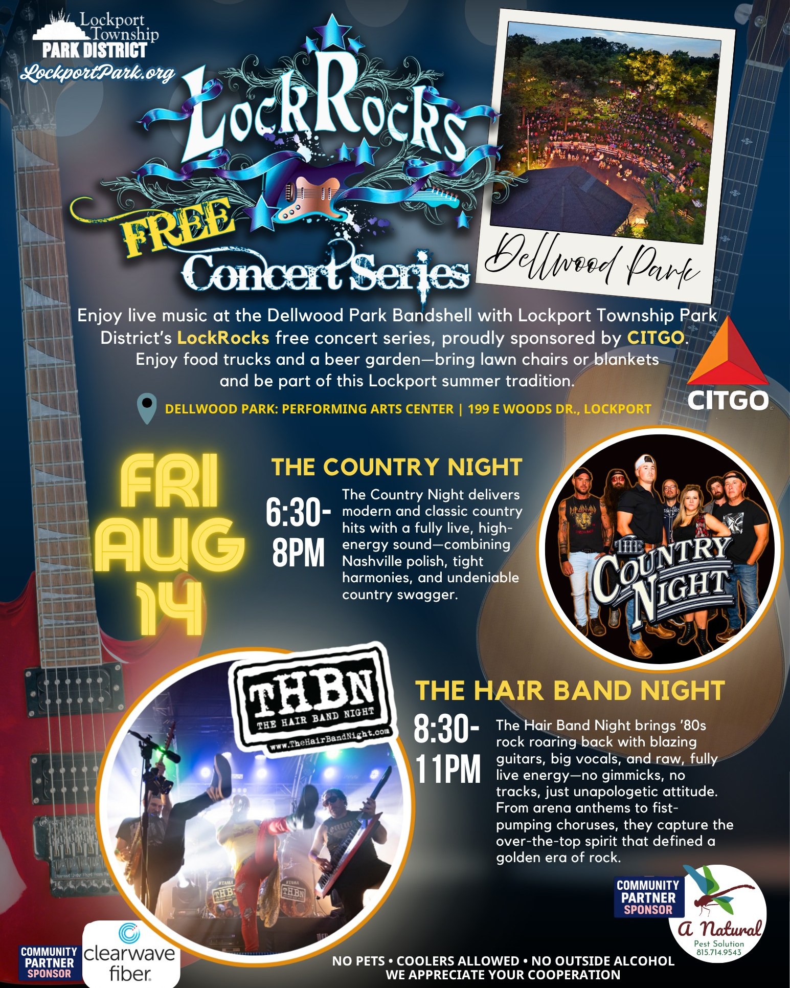 Lockport, IL Township Park District's LockRocks Free Concert