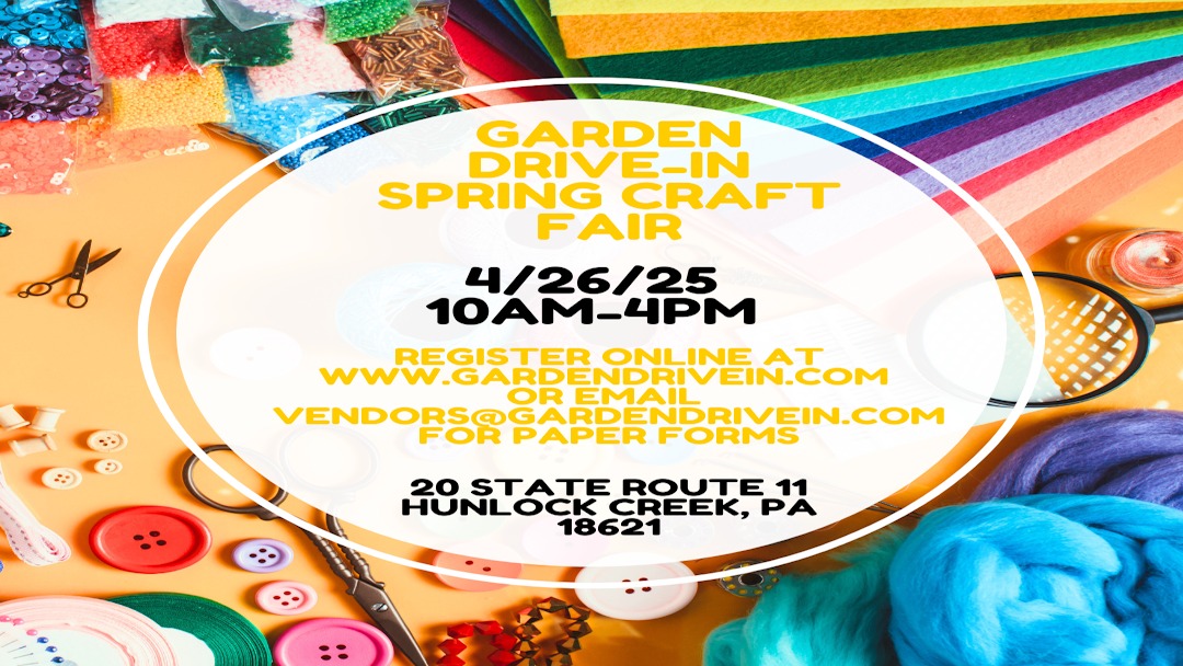 2025 Garden Drive-In Spring Craft Fair