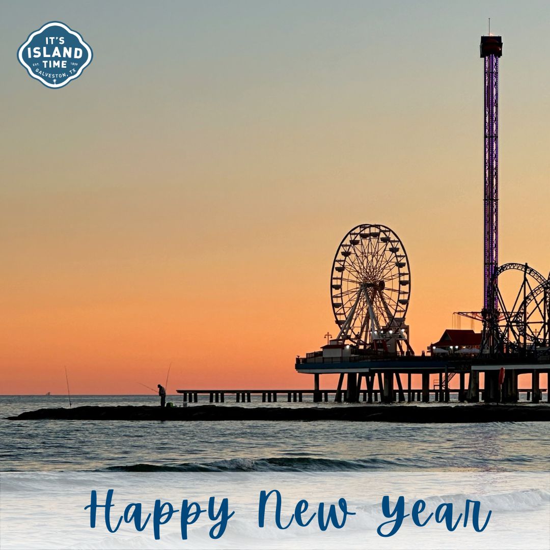 🎆 Happy New Year from Galveston... - Galveston Island