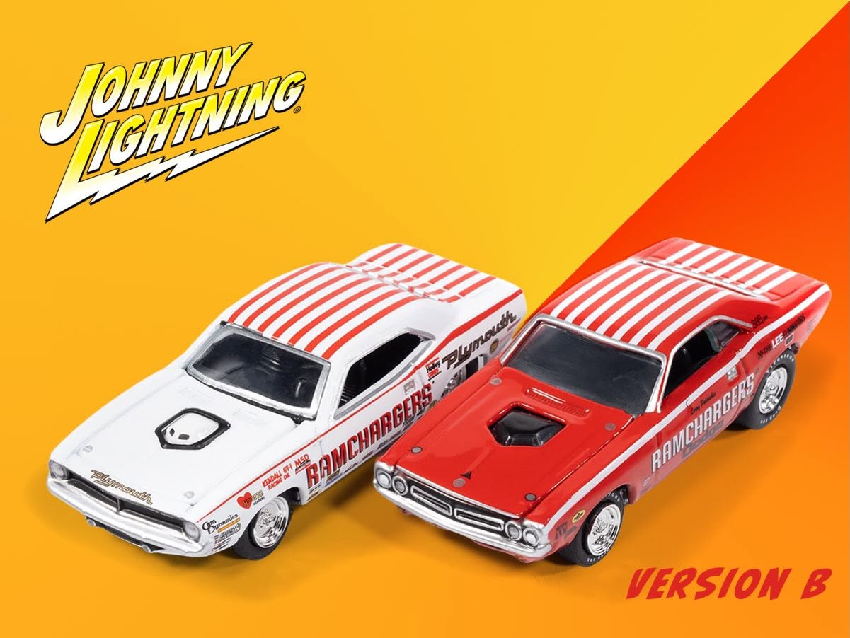 ジョニーライトニング2026 リリース1　ラムチャージャーズ　(2パック) A 🔥 Ramchargers Legends: Mopar Drag Racing Royalty 🔥 Part of the