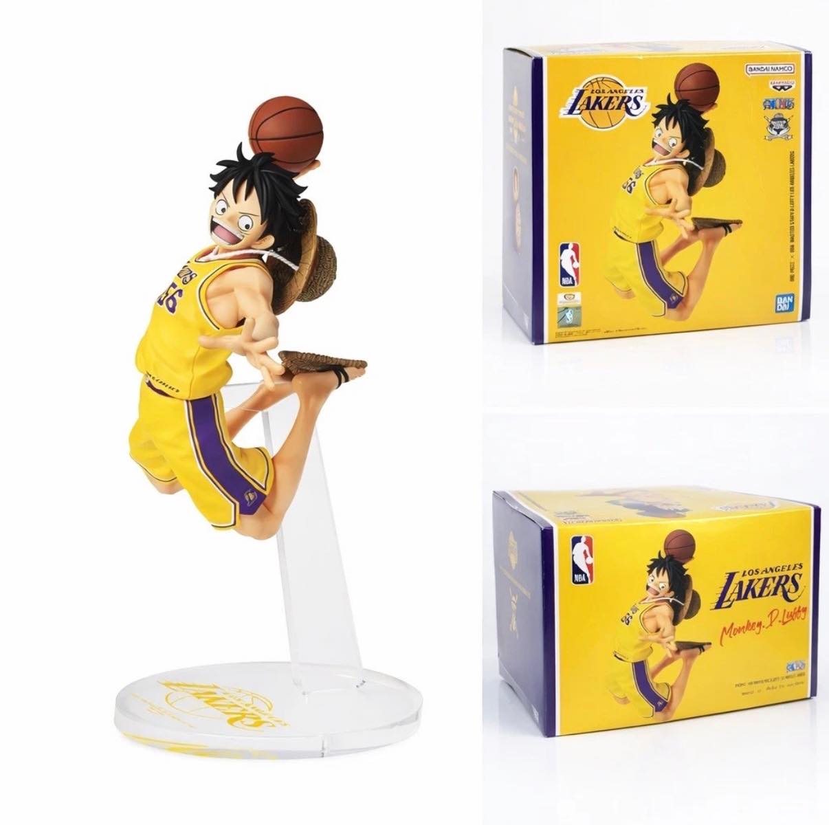 Bandai S.H.Figuarts One Piece x NBA Los Angeles Lakers Monkey D