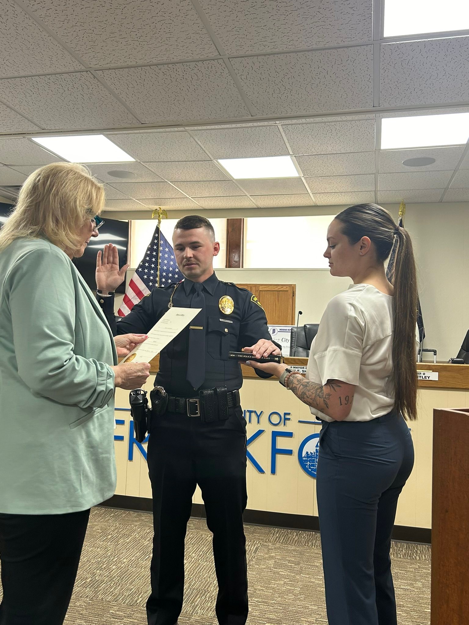 Congratulations to Officer... - Frankfort Police Department | Facebook