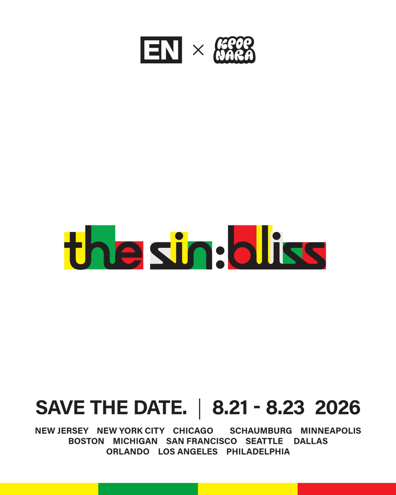 Kpop Nara store locations and pre-order for Enhypen's 'The Sin: Bliss'