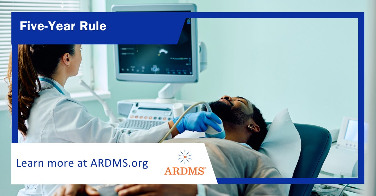 Calling all ARDMS-certified #sonographers! Do you know about the five ...