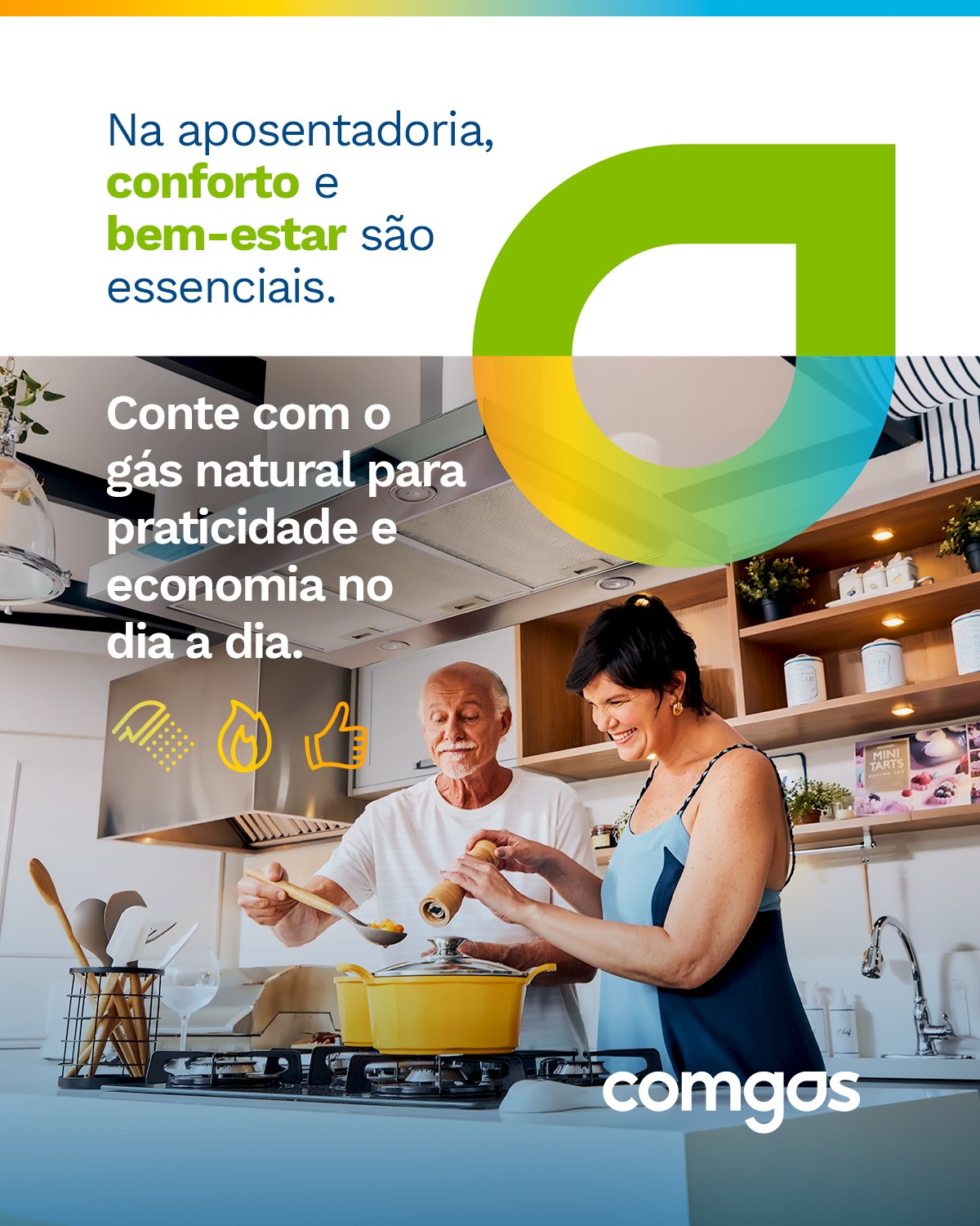 Comgás - Hoje é Dia do Aposentado! Um momento para...