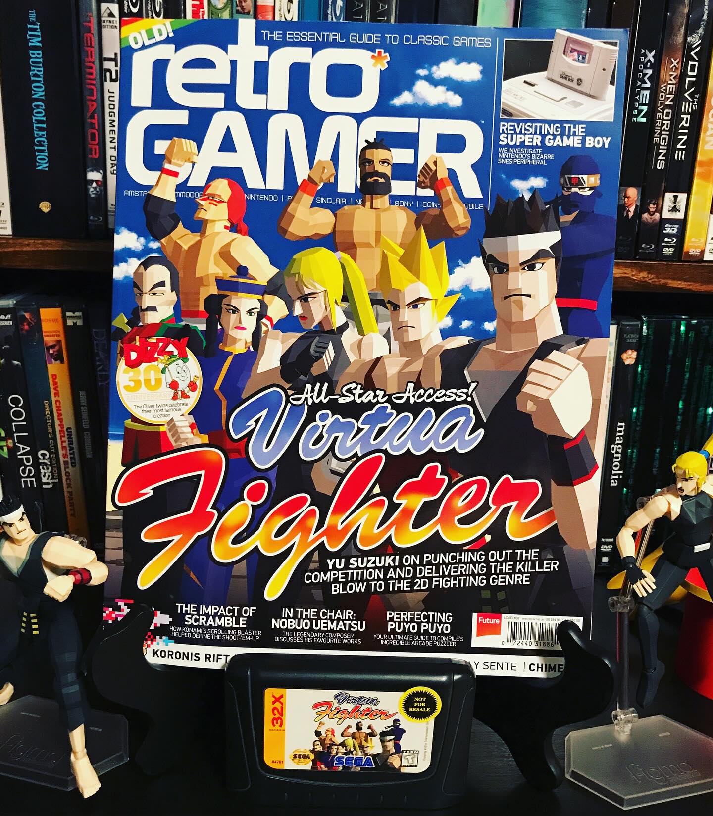 Magazine ad for Virtua Fighter the Animation on VHS! And looks 