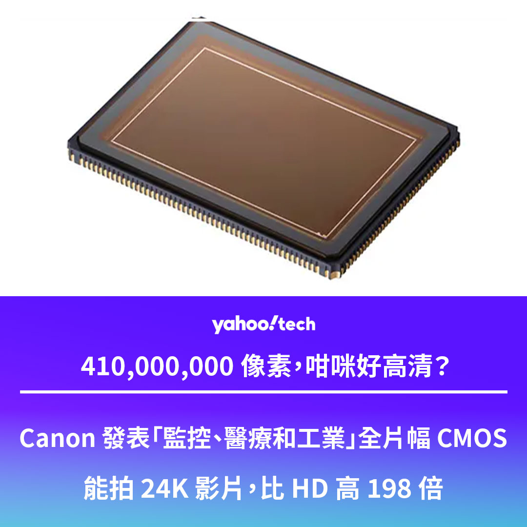 Yahoo Tech HK - 【上億像素嘅中片幅有幾款，全片幅就少見啲】 相機大廠 Canon... | Facebook